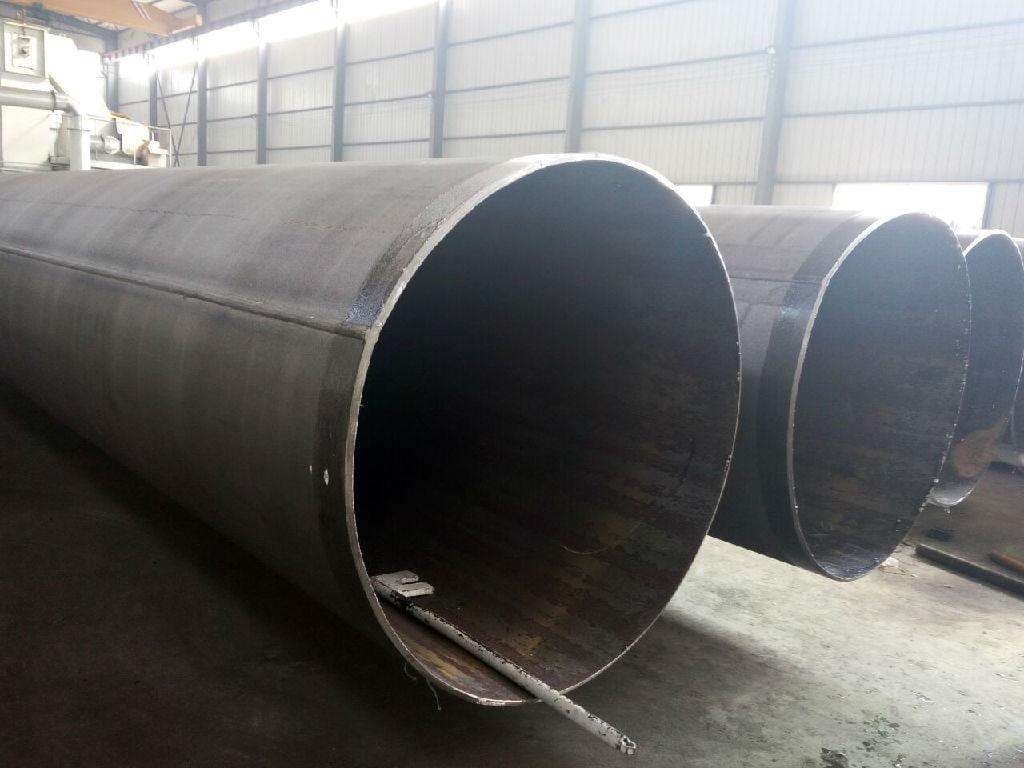 Fabricación de tubería de diámetro especial en el campo